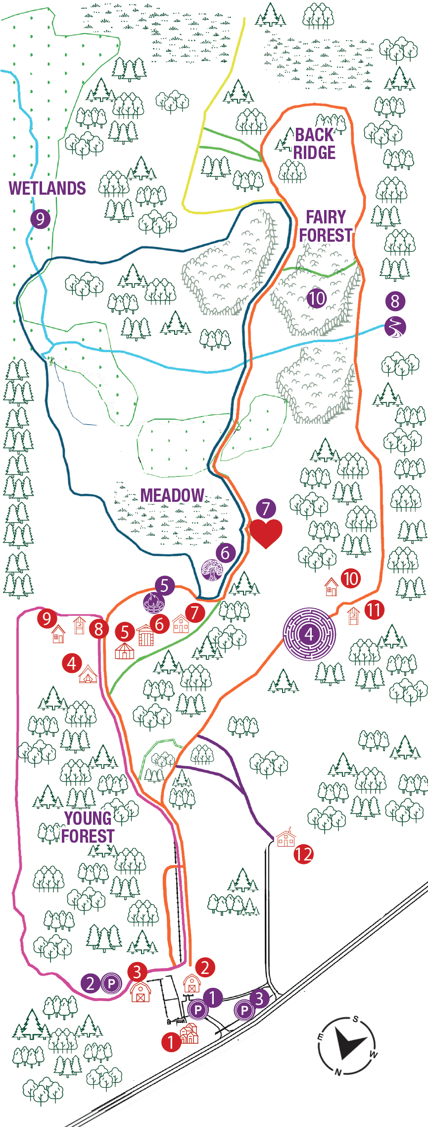 Fells Meadows Property Map